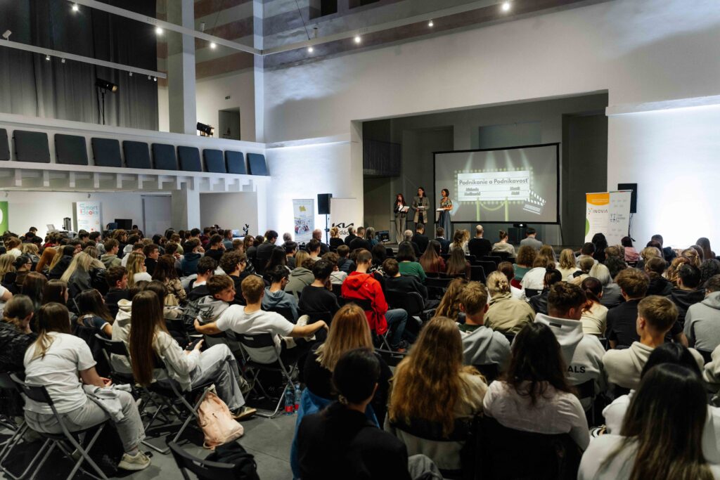 Festival študentskej podnikavosti 2026 v Novej synagóge v Žiline, finále súťaže Stredoškolský podnikateľský zámer