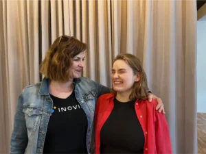 HUSI INOVIA Andrea Kaluzova a Gabriela Blahusiakova
